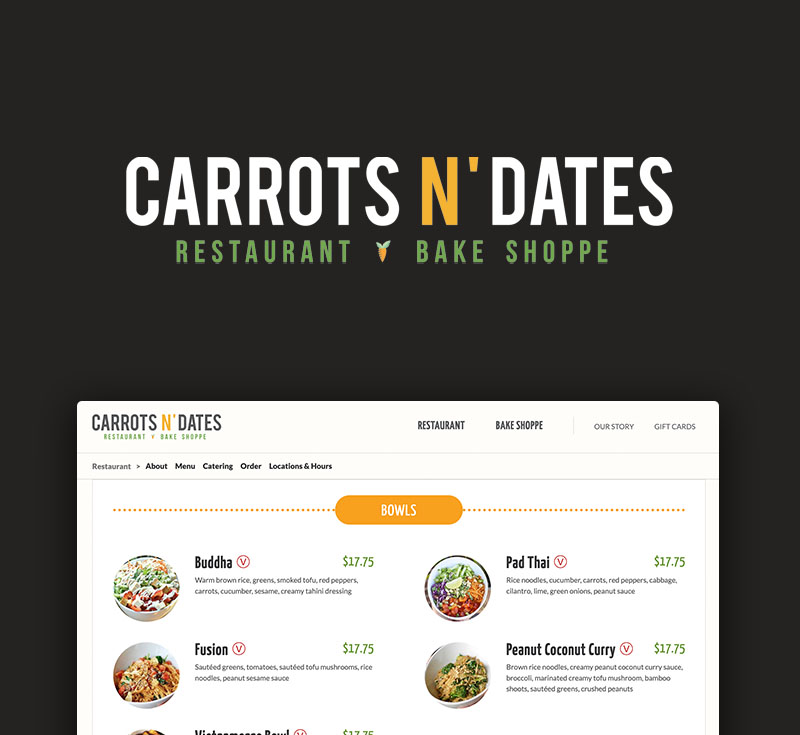 Carrots N' Dates portfolio image