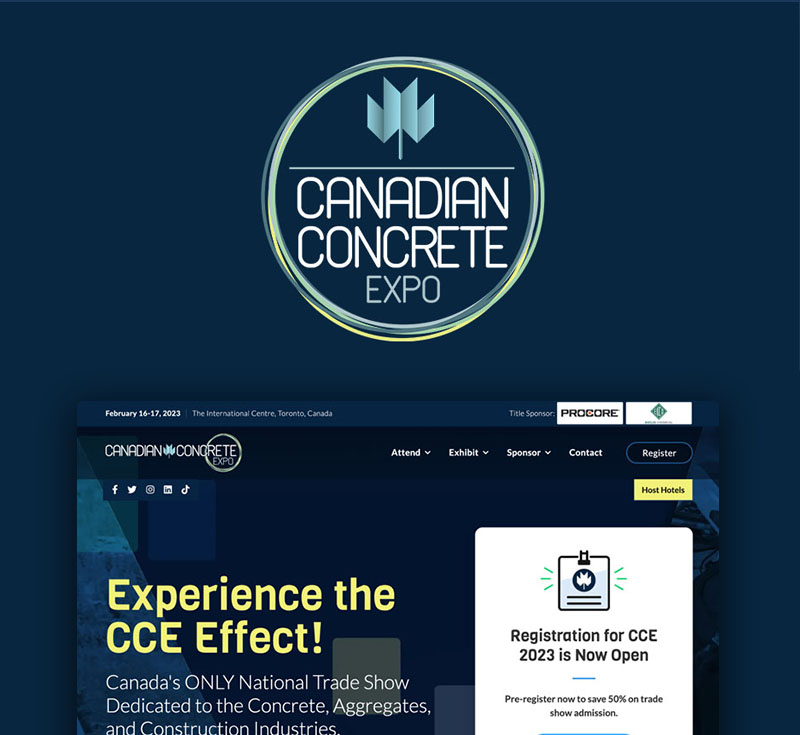 Canadian Concrete Expo portfolio image