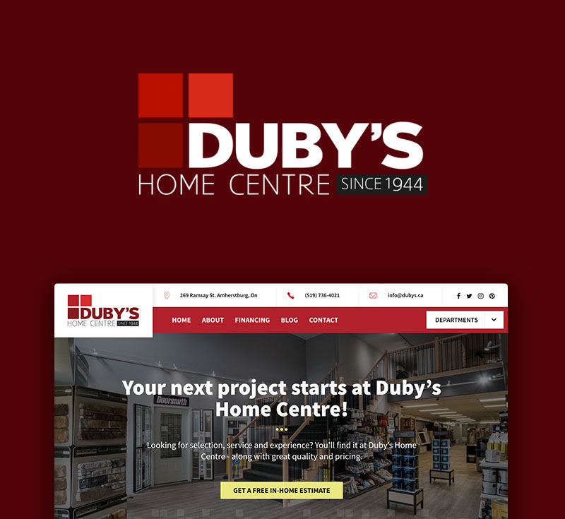 Duby's Home Centre portfolio image